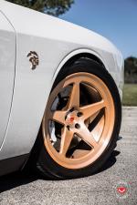 Dodge Challenger SRT Hellcat on Vossen Wheels (LC-101) 2018 года